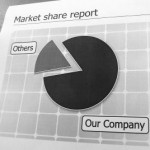 854196 market share report a pie chart
