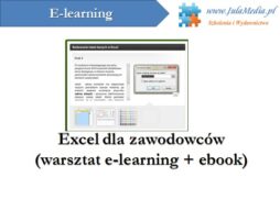 Excel dla zawodowców (E-learning+ebook)