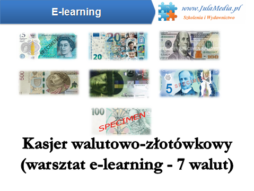 Kasjer walutowo-złotówkowy 7 walut (e-learning)