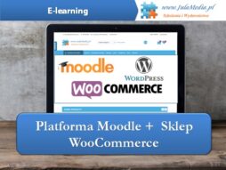 Platforma Moodle +  Sklep WooCommerce