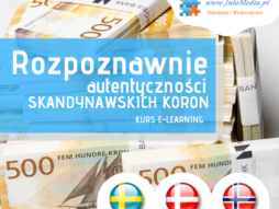 Rozpoznawanie autentyczności skandynawskich koron (e-learning)