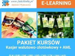 PAKIET  KWZ 9 +AML (e-learning)+Fiszki kasjera
