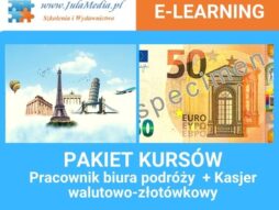 PAKIET Pracownik biura podróży + Kasjer walutowo-złotówkowy